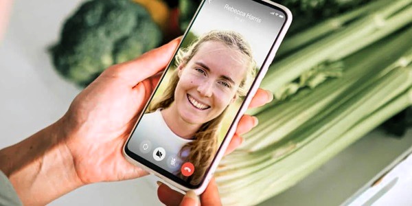 Je persoonlijke dietist via de Mijn diabetes type 2 plan app.