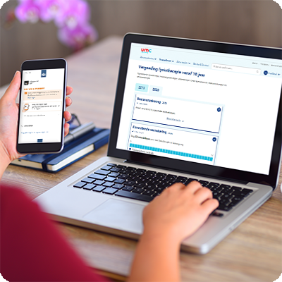 Inloggen voor persoonlijke vergoedingen