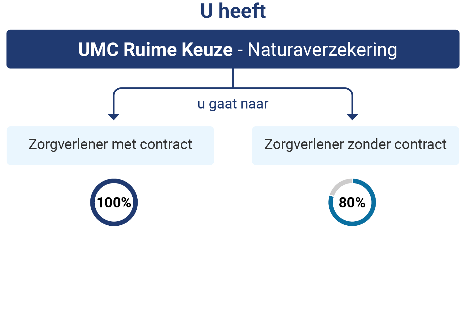 infographic over UMC Ruime Keuze